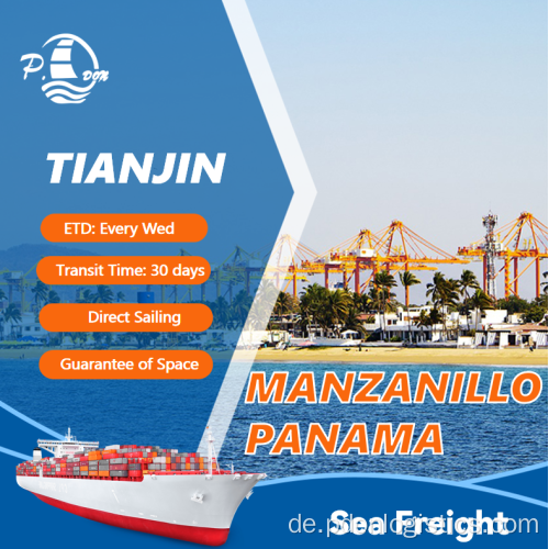 Meeresfracht von Tianjin bis Manzanillo Panama